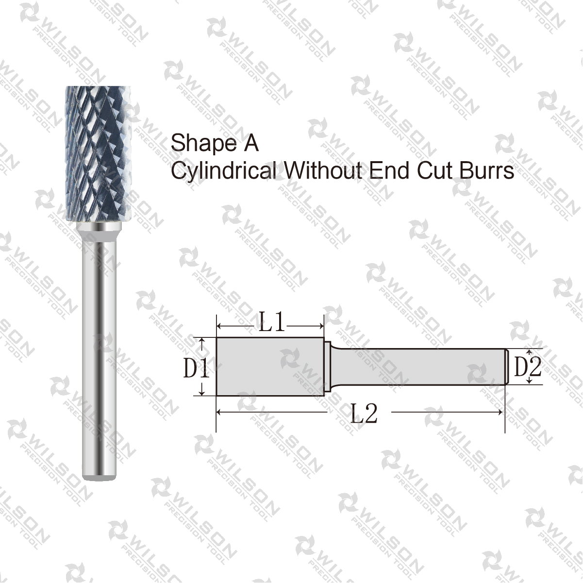 Shape A: Cylindrical Without End Cut - MX Cut